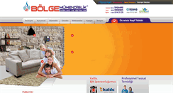 Desktop Screenshot of bolgemuhendislik.com.tr
