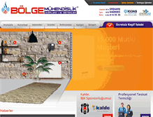 Tablet Screenshot of bolgemuhendislik.com.tr